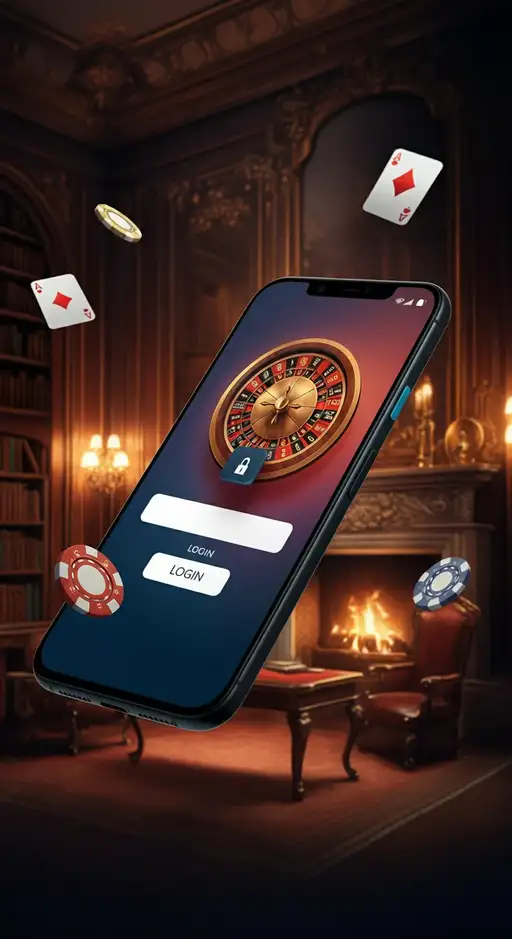 Interface de connexion sécurisée de Donbet Casino avec options d'identifiants et Google, reflétant la facilité d'accès et la protection des données.